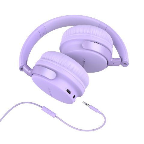 Headset Bluetooth Energy Sistem Style 3 Lavender Bt 5.1 Bateria 400mah Asistente De Voz Driver 40mm