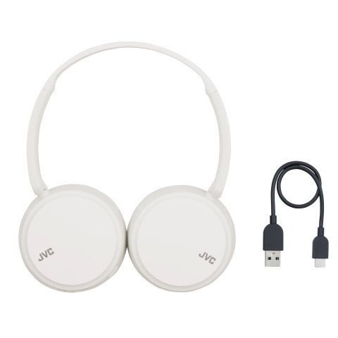 Headset Bluetooth Jvc Ha-s36w Bt 5.2 Ultra Ligeros Color Blanco