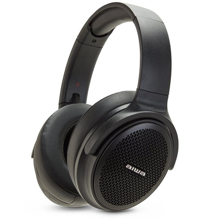 Headset Bluetoot Aiwa Hst-250bt bk Black Bt 5.0 Microfono Integrado Sistema De Atenuacion De Ruido Entrada Aux 3.5mm Ranura M