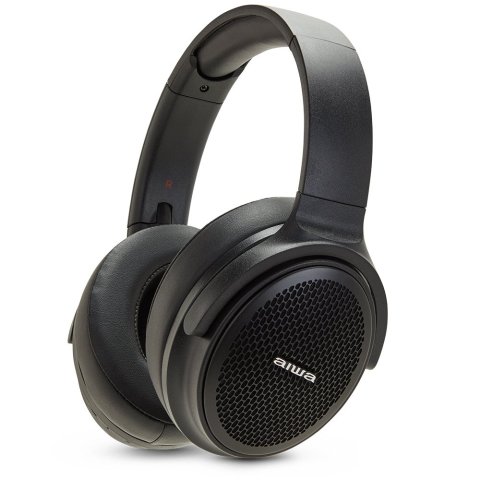 Headset Bluetoot Aiwa Hst-250bt bk Black Bt 5.0 Microfono Integrado Sistema De Atenuacion De Ruido Entrada Aux 3.5mm Ranura M