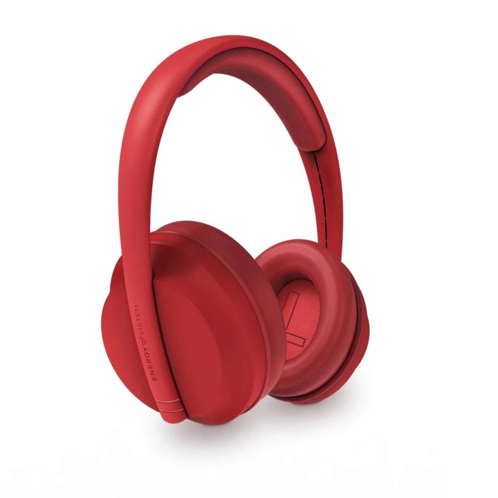 Headset Bluetooth Energy Sistem Hoshi Red Eco 100% Reclicado - Gravity Bt 5.3 Drivers 40mm Diadema Ultraresistente Microfono 