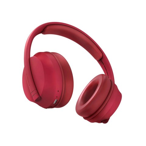 Headset Bluetooth Energy Sistem Hoshi Red Eco 100% Reclicado - Gravity Bt 5.3 Drivers 40mm Diadema Ultraresistente Microfono 