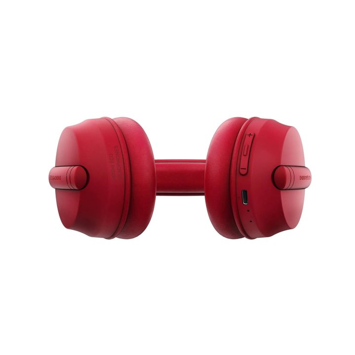 Headset Bluetooth Energy Sistem Hoshi Red Eco 100% Reclicado - Gravity Bt 5.3 Drivers 40mm Diadema Ultraresistente Microfono 