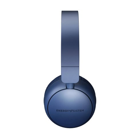 Headset Bluetooth Energy Sistem Radio Color Azul Eco 100% Reciclado - Gravity Bt 5.3 Usb-c Asistente De Voz Manos Libres Fm M