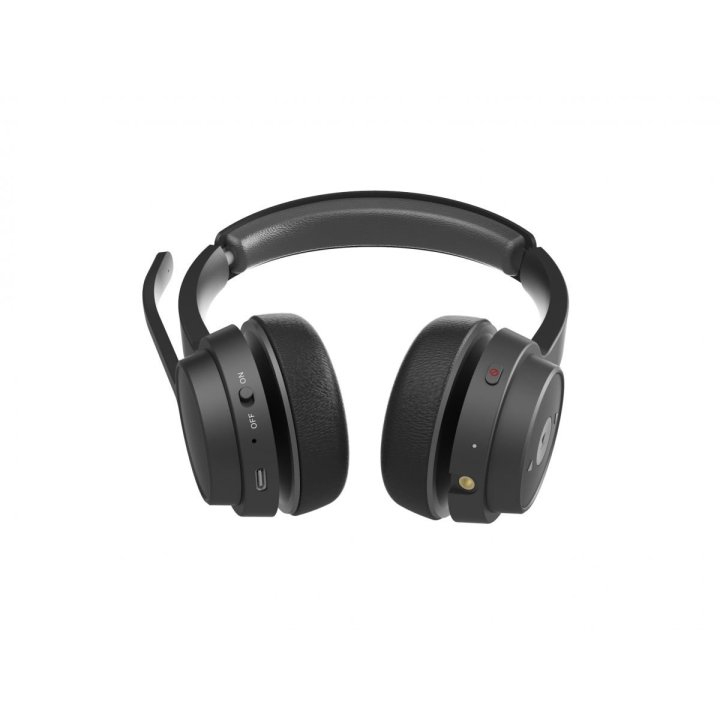 Headset Bluetooth Conceptronic Polona04b Carga Usb-c Cancelacion De Ruido Manos Libres Bat. 40h
