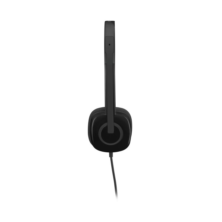 Headset Logitech Stereo H151 Microfono Control De Volumen Jack 3.5" P n 981-000589