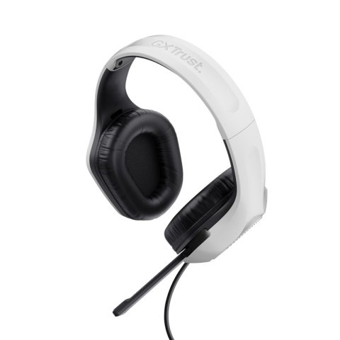 Headset Trust Gaming Gxt 415ps Zirox Ps5 Ligeros, Microfono Plegable, Blancos 24993