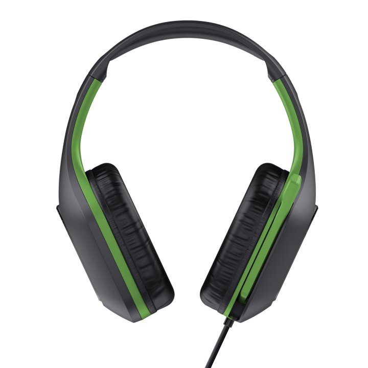Headset Trust Gaming Gxt 415x Zirox Xbox Ligeros, Microfono Plegable, Negro verde 24994