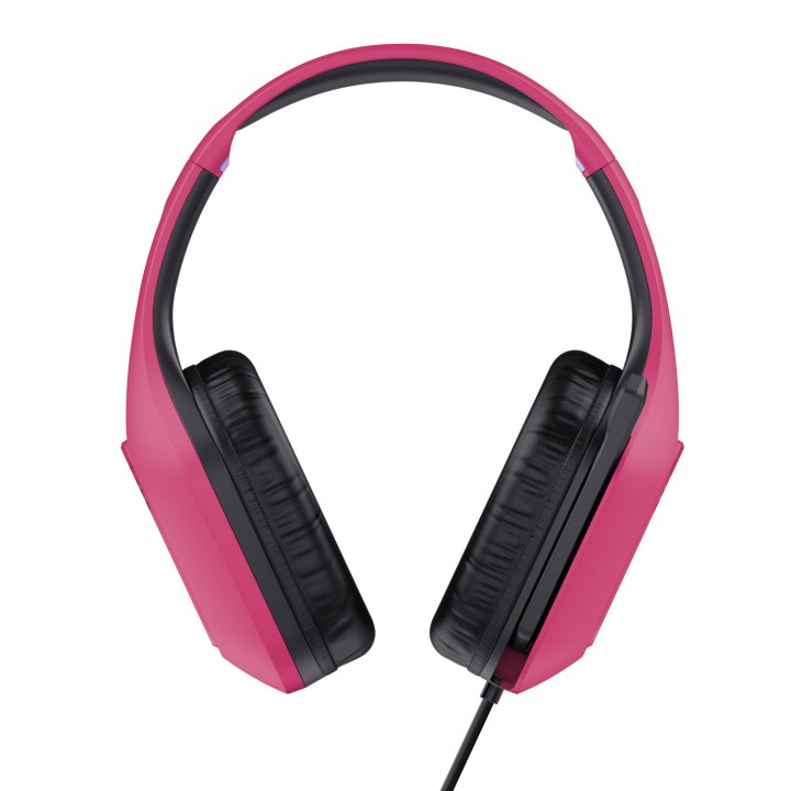 Headset Trust Gaming Gxt 415p Zirox Ligeros, Microfono Plegable, Pink 24992