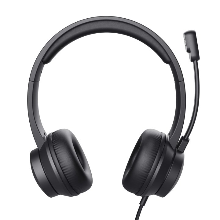 Headset Trust Hs-150 25333 Jack 3.5mm Microfono Plegable Diadema Ajustable