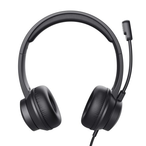 Headset Trust Hs-150 25333 Jack 3.5mm Microfono Plegable Diadema Ajustable