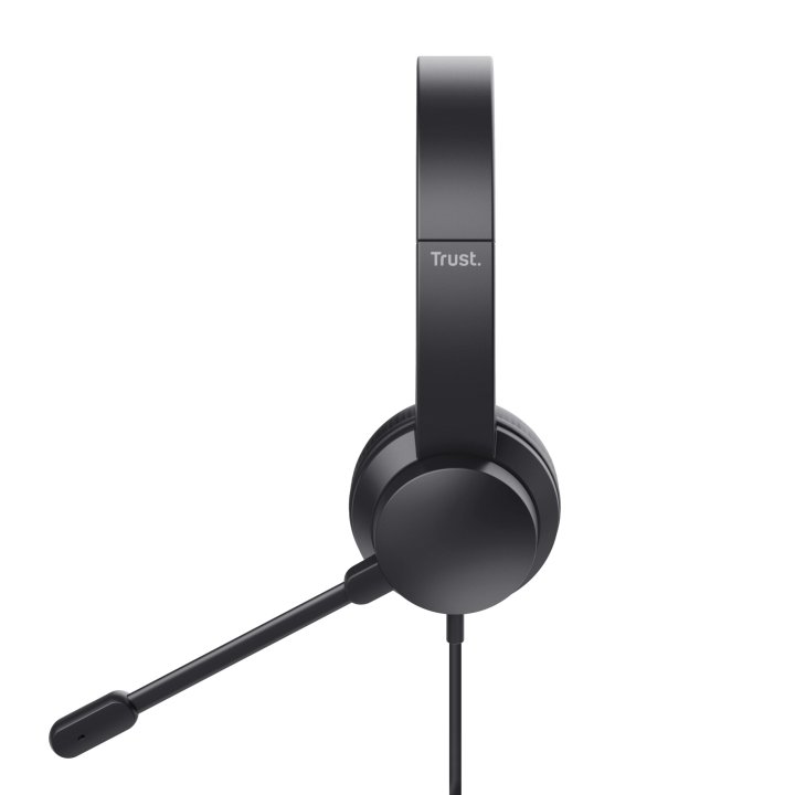 Headset Trust Hs-150 25333 Jack 3.5mm Microfono Plegable Diadema Ajustable