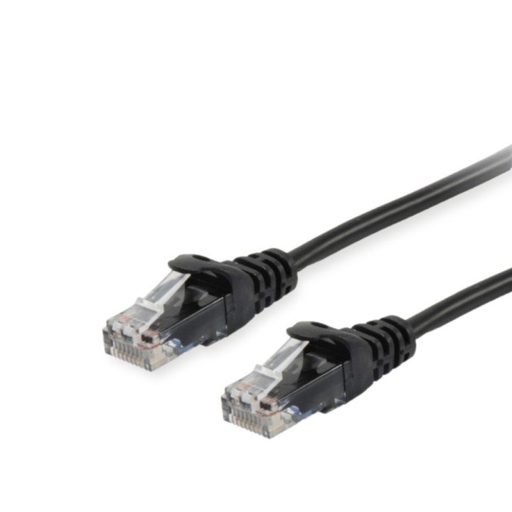 Cable De Red Rj45 Cat6a U utp Lszh 1.5m Color Negro