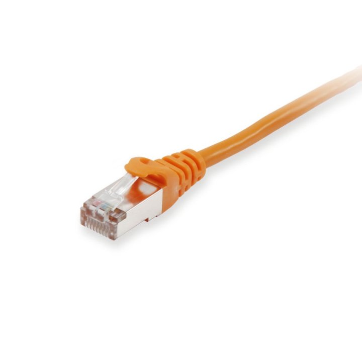 Latiguillo Categoria 6a S ftp Lszh 0.15m Color Naranja