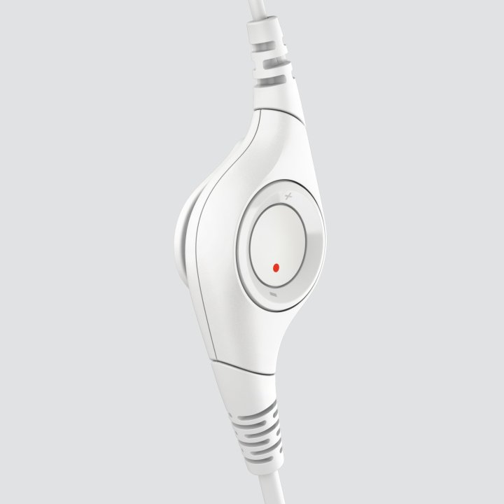 Headset Logitech H390 Microfono Con Supresion De Ruido Usb Color Blanco P n  981-001286