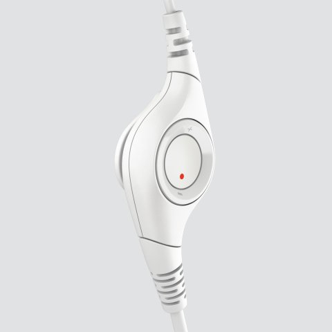 Headset Logitech H390 Microfono Con Supresion De Ruido Usb Color Blanco P n  981-001286