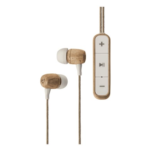 Headset Intrauditivo Bluetooth Energy Sistem Eco Beech Wood True Wireless Bt 5.1 Control Talk 