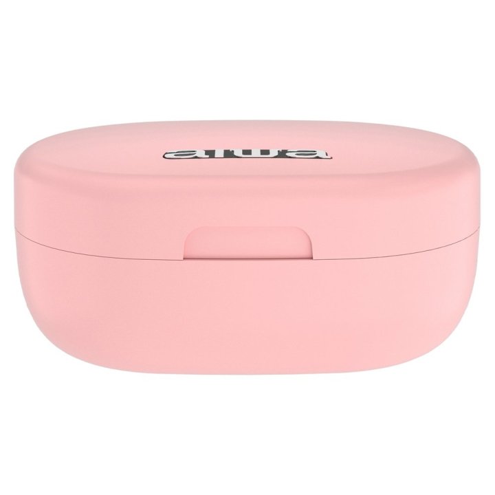 Auricular Bluetooth Intrauditivo Aiwa Ebtw-150pk Pink Bt 5.0 Tws Estuche De Recarga Con Bateria De Litio