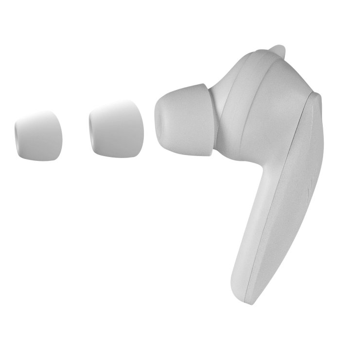 Auricular Bluetooth Mars Gaming Mhi-ultra White Bt 5.3 Tws Cancelacion De Ruido Anc+enc Pasiva Iluminacion Rgb Flow Ipx4 Caja