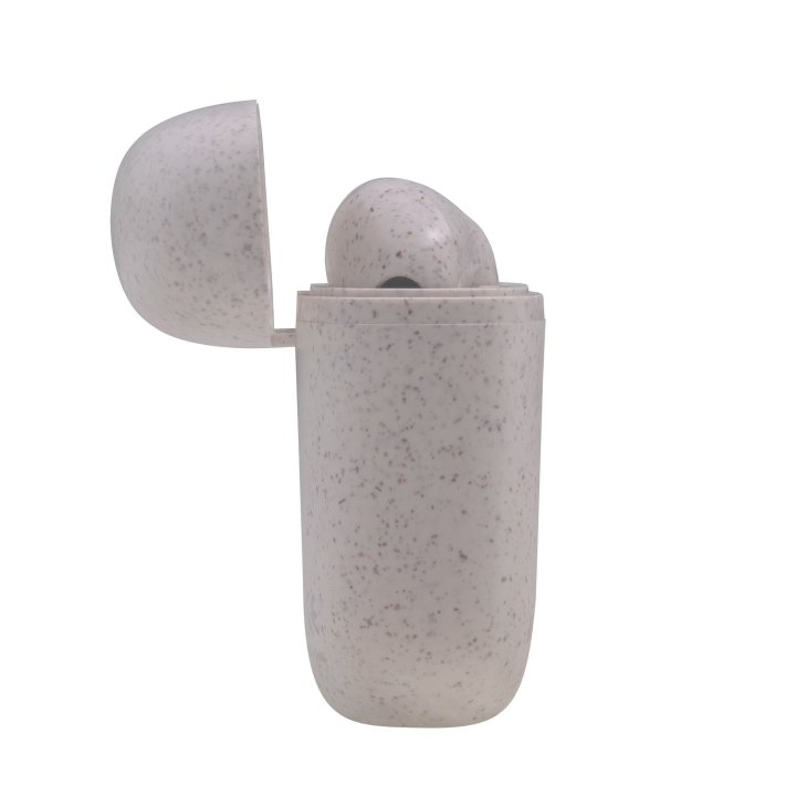 Auricular Bluetooth Mars Gaming Serie Mhi-eco White Bt 5.1 Tws Sonido Dual Driver Estuche De Carga Usb-c