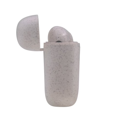 Auricular Bluetooth Mars Gaming Serie Mhi-eco White Bt 5.1 Tws Sonido Dual Driver Estuche De Carga Usb-c