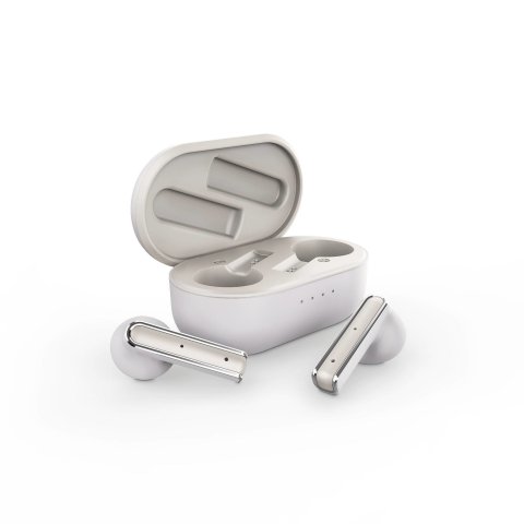 Auricular Bluetooth Energy Sistem Style 4 True Wireless Cream Esmart Connect Y Voice Assistant, Caja De Carga,