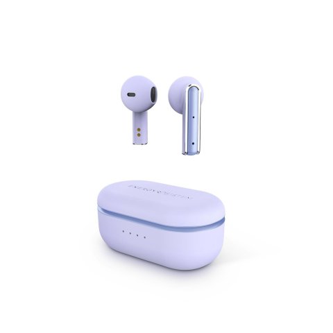 Auricular Bluetooth Energy Sistem Style 4 True Wireless Violet Esmart Connect Y Voice Assistant, Caja De Carga,