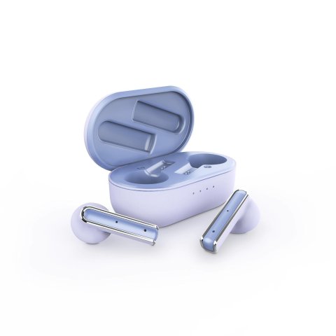 Auricular Bluetooth Energy Sistem Style 4 True Wireless Violet Esmart Connect Y Voice Assistant, Caja De Carga,