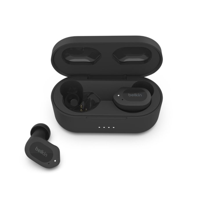 Headset Intrauditivo Bluetooth Belkin Auc005btbk True Wireless Soundform Play Black