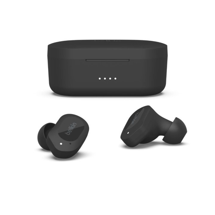Headset Intrauditivo Bluetooth Belkin Auc005btbk True Wireless Soundform Play Black