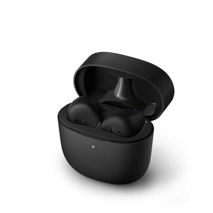 Auricular Intrauditivo Bluetooth Philips Estuche Carga Usb-c 18h Color Negro Microfono Integrado