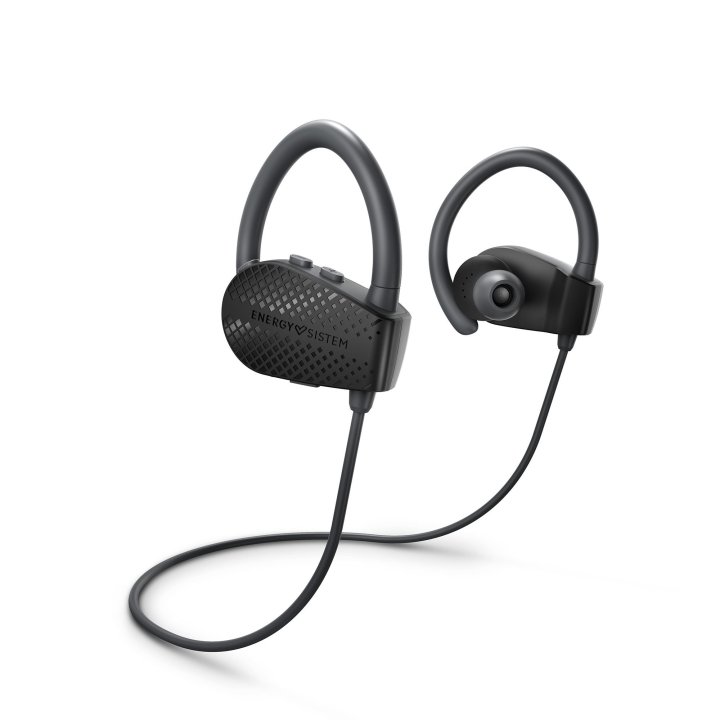  Headset Intrauditivo Bluetooth Energy Sistem Sport 1 Dark Bt 5.1 Secure Fit, Ipx4 , Aptx , Control Talk