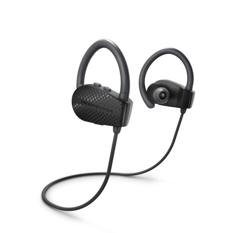  Headset Intrauditivo Bluetooth Energy Sistem Sport 1 Dark Bt 5.1 Secure Fit, Ipx4 , Aptx , Control Talk