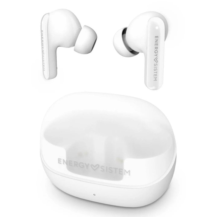 Auricular Intrauditivo Bluetooth Energy Sistem Serenity Anc True Wireless Bt 5.4 25h Microfono Colorblanco