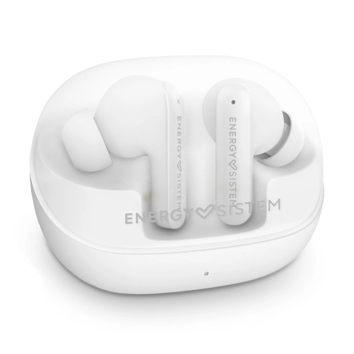 Auricular Intrauditivo Bluetooth Energy Sistem Serenity Anc True Wireless Bt 5.4 25h Microfono Colorblanco