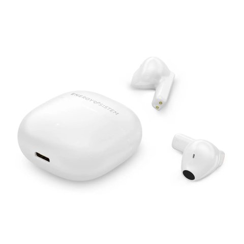 Auricular Intrauditivo Bluetooth Energy Sistem Streetmusic True Wireless Bt 5.4 20h Microfono Colorblanco