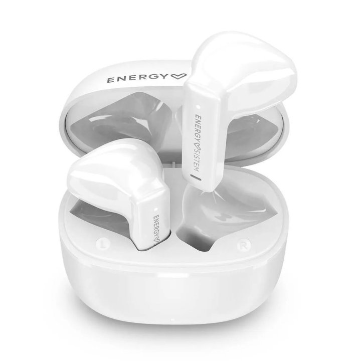 Auricular Intrauditivo Bluetooth Energy Sistem Streetmusic True Wireless Bt 5.4 20h Microfono Colorblanco