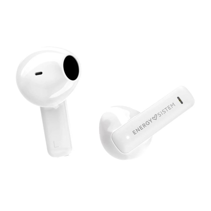 Auricular Intrauditivo Bluetooth Energy Sistem Streetmusic True Wireless Bt 5.4 20h Microfono Colorblanco