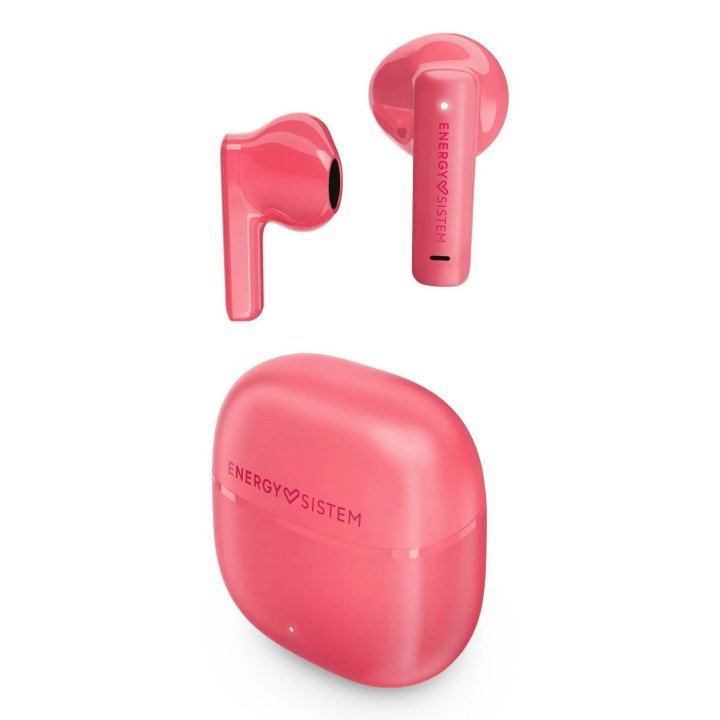 Auricular Intrauditivo Bluetooth Energy Sistem Streetmusic True Wireless Bt 5.4 20h Microfono Colorrosa