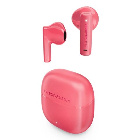 Auricular Intrauditivo Bluetooth Energy Sistem Streetmusic True Wireless Bt 5.4 20h Microfono Colorrosa