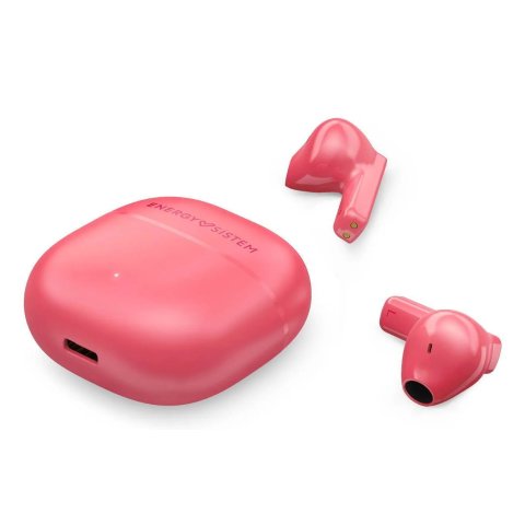 Auricular Intrauditivo Bluetooth Energy Sistem Streetmusic True Wireless Bt 5.4 20h Microfono Colorrosa