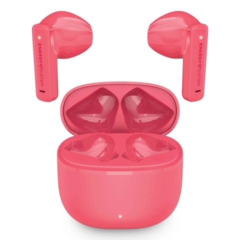 Auricular Intrauditivo Bluetooth Energy Sistem Streetmusic True Wireless Bt 5.4 20h Microfono Colorrosa
