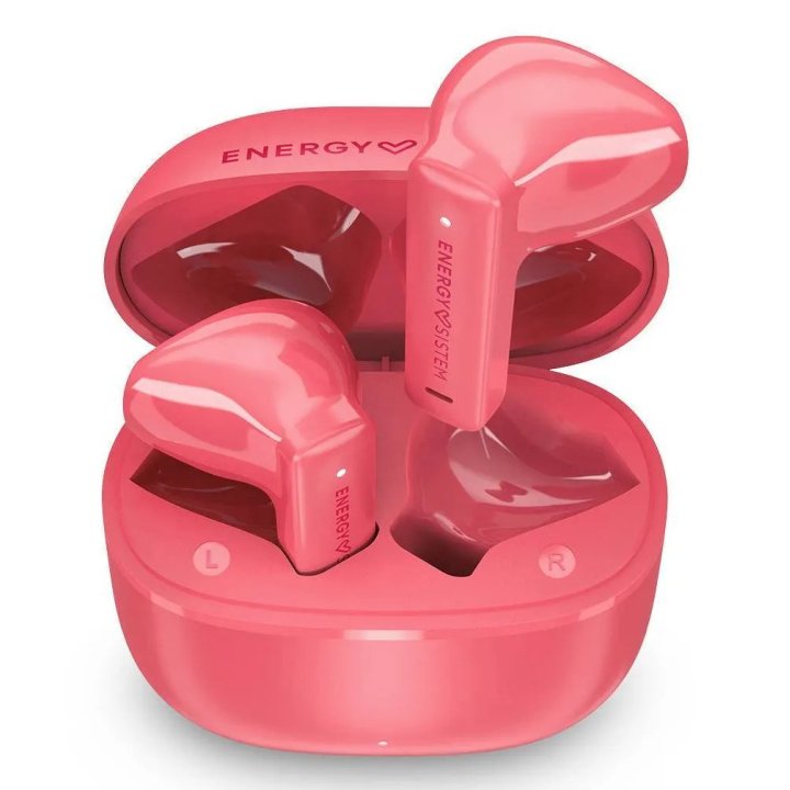 Auricular Intrauditivo Bluetooth Energy Sistem Streetmusic True Wireless Bt 5.4 20h Microfono Colorrosa