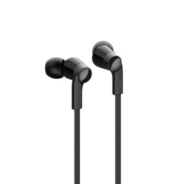 Headset Intrauditivo Usb-c Belkin G3h0002btblk Con Conector Usb-c Microfono Integrado Color Negro 2