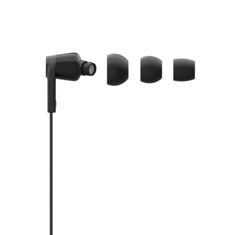 Headset Intrauditivo Usb-c Belkin G3h0002btblk Con Conector Usb-c Microfono Integrado Color Negro