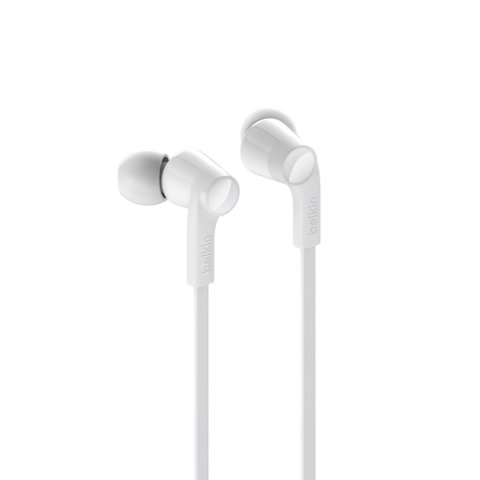 Headset Intrauditivo Usb-c Belkin G3h0002btwht Con Conector Usb-c Microfono Integrado Color Blanco