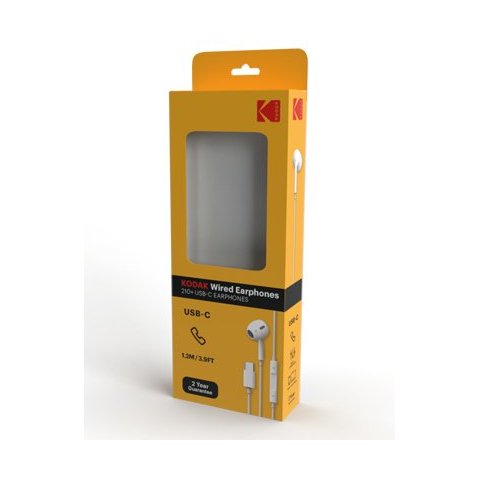 Kodak Auriculares 210+ Usb-c ( Tipo Apple )