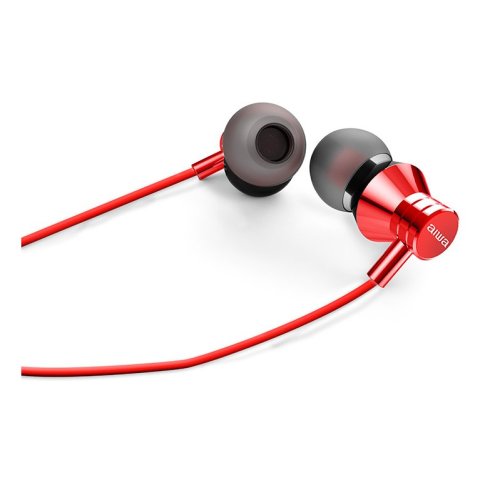Auricular Intrauditivo Usb-c Aiwa Estm-50usb-c rd Color Rojo Microfono Integrado Mando A Distancia Driver 10mm