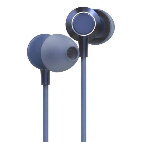 Auricular Intrauditivo Energy Sistem Metallized Usb-c Control Remoto Aluminio Azul Con Mic