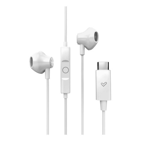 Auricular Intrauditivo Usb-c Energy Sistem Easypods Type C Control De Reproduccion Microfono Blanco